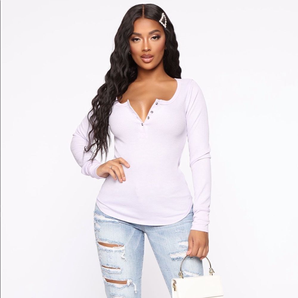 ✨ Casual Days Top - Lavender✨